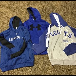 Athletic Hooded Sweatshirts